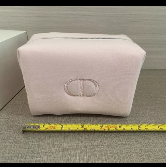 DIOR- Pink CD Zip Pouch - Picture 2 of 3